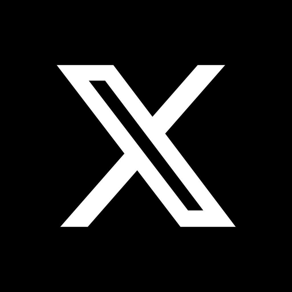X (formerly known as Twitter) logo